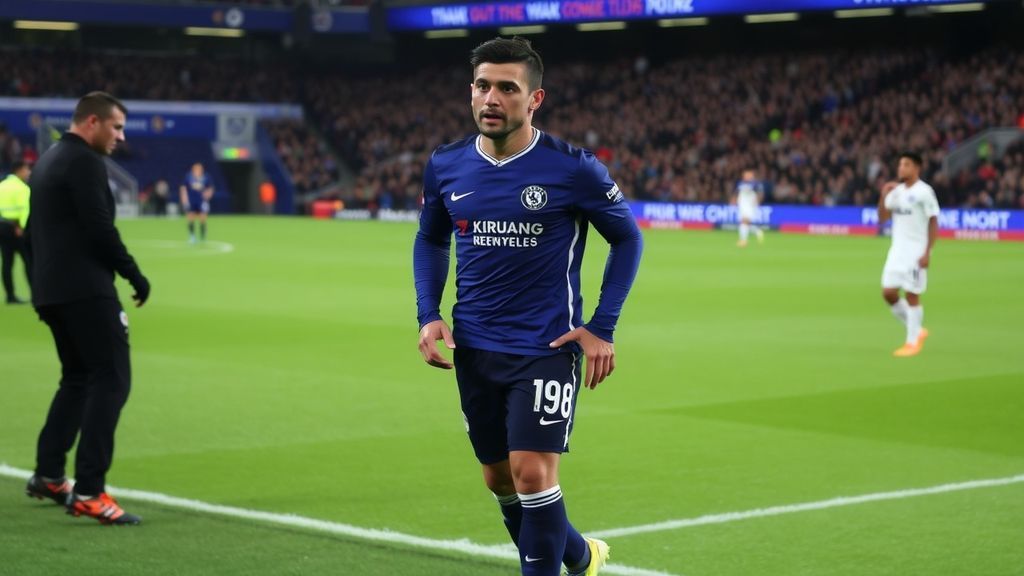 切尔西2-8遭巴黎血洗创耻辱纪录，罗森尼尔换人决策引发争议